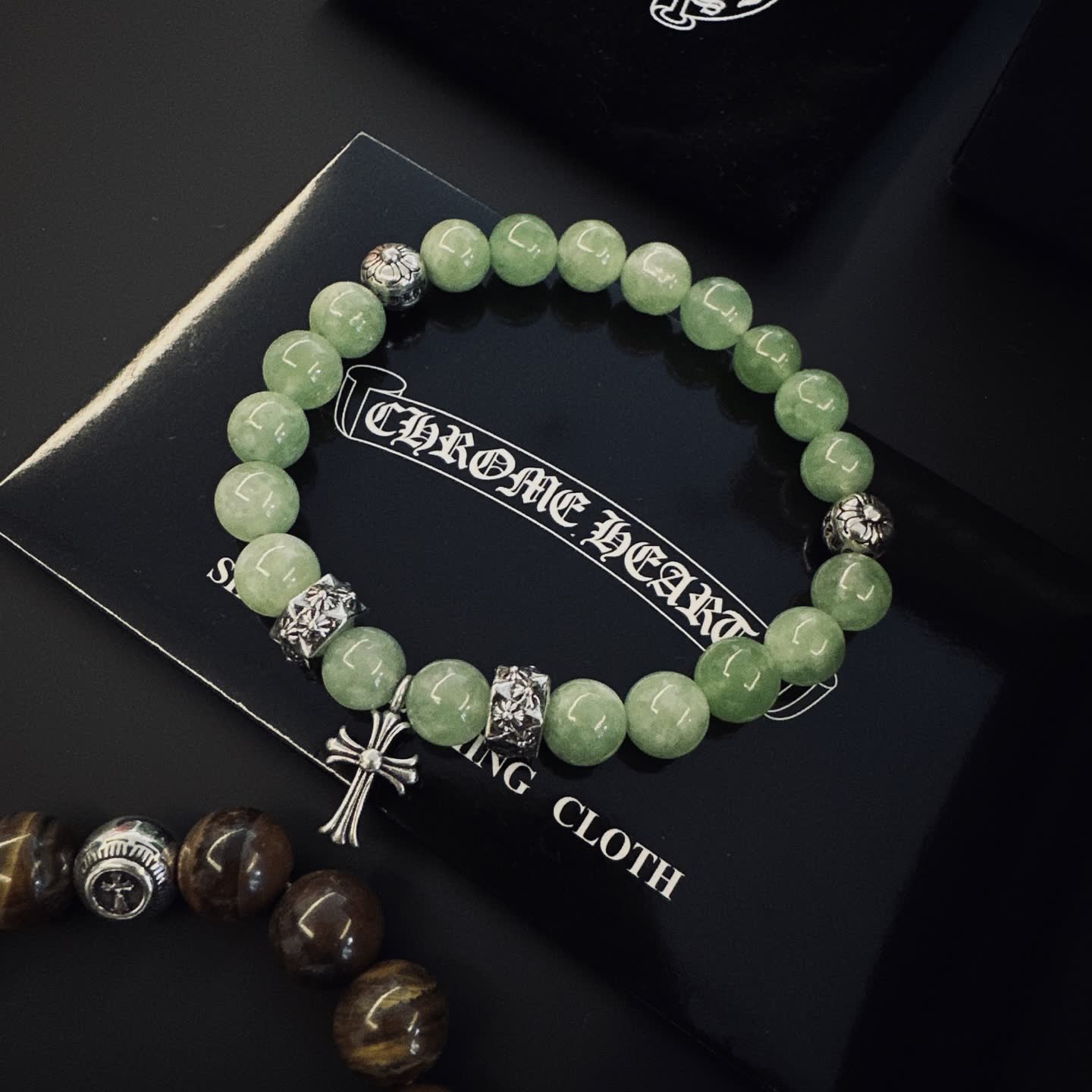 Chrome Hearts Gemstone Bracelets Set